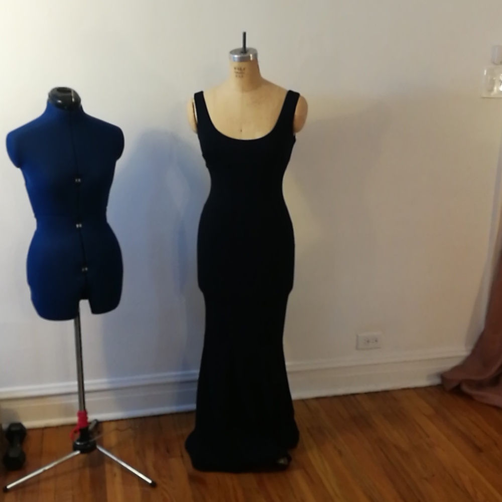 Katie May Navy Navy Blue Maxi Dress size 4